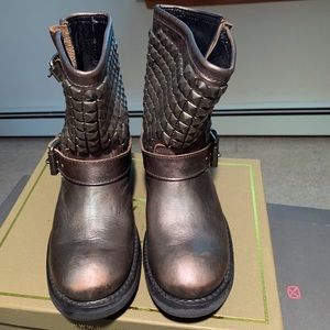 Ash studded leather biker boots!  Barely worn!